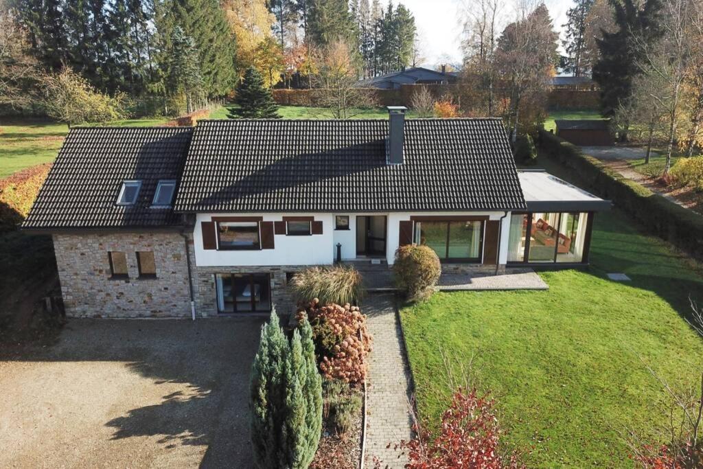 Le Heron 28Pers, Malmedy- Home Cinema, Balneo, Sauna, Jardin エクステリア 写真