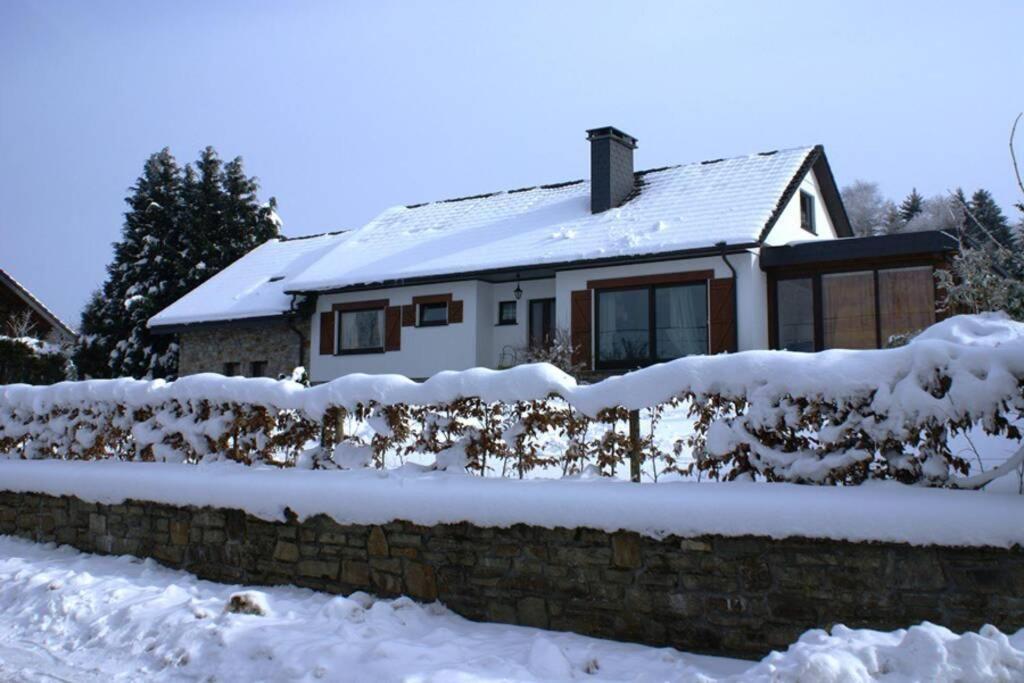 Le Heron 28Pers, Malmedy- Home Cinema, Balneo, Sauna, Jardin エクステリア 写真