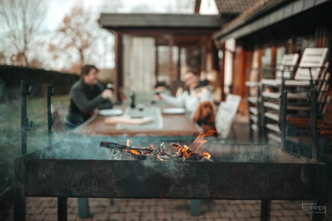 Le Heron 28Pers, Malmedy- Home Cinema, Balneo, Sauna, Jardin エクステリア 写真